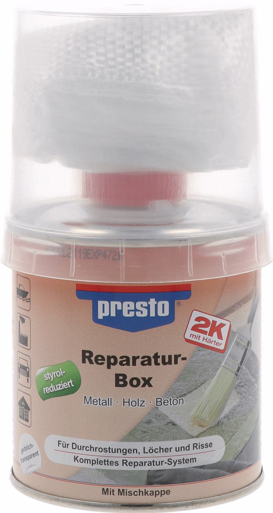 Reparaturbox honigfarben 250g Dose