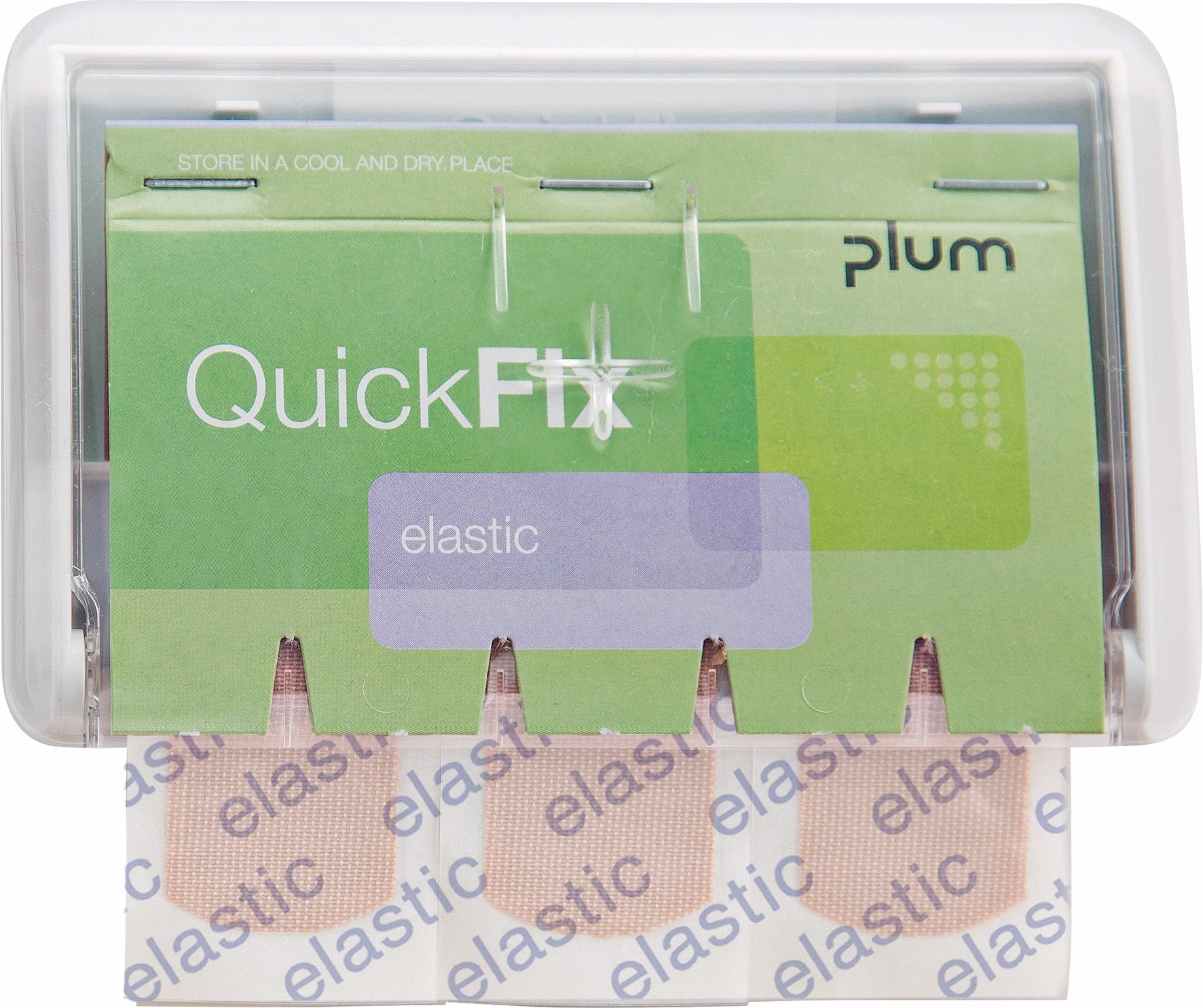 Pflasterspender QuickFix® UNO B130xH85xT35ca.mm transp