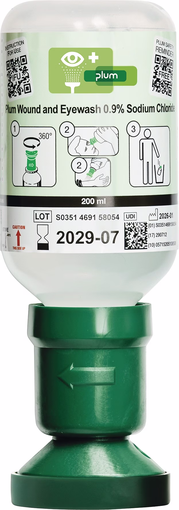 Augenspülflasche 200ml 3 J.(ungeöffnete Flasche) DIN EN15154-4