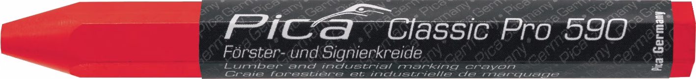 Förster-/Signierkreide Classic PRO 590 papiert 12 Stück / Schachtel PICA