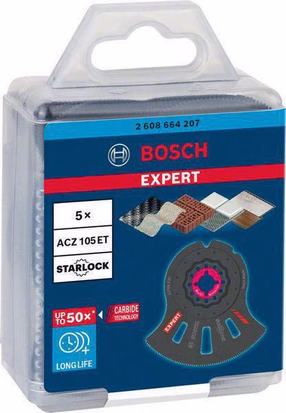 Segmentsägeblatt EXPERT MultiMaterial ACZ 105 ET D.105mm Starlock 5 St./VE