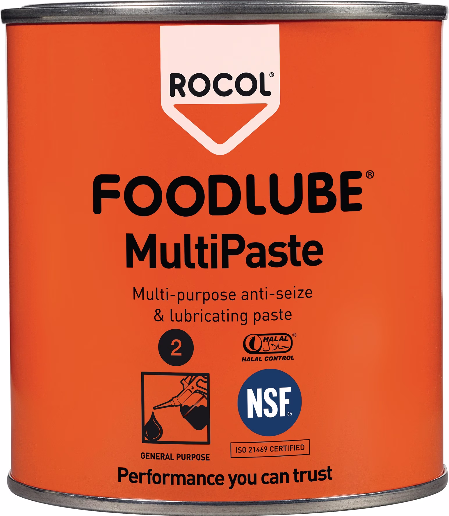 Anti-Seize-Schmierpaste FOODLUBE® MultiPaste 500g weiß Dose