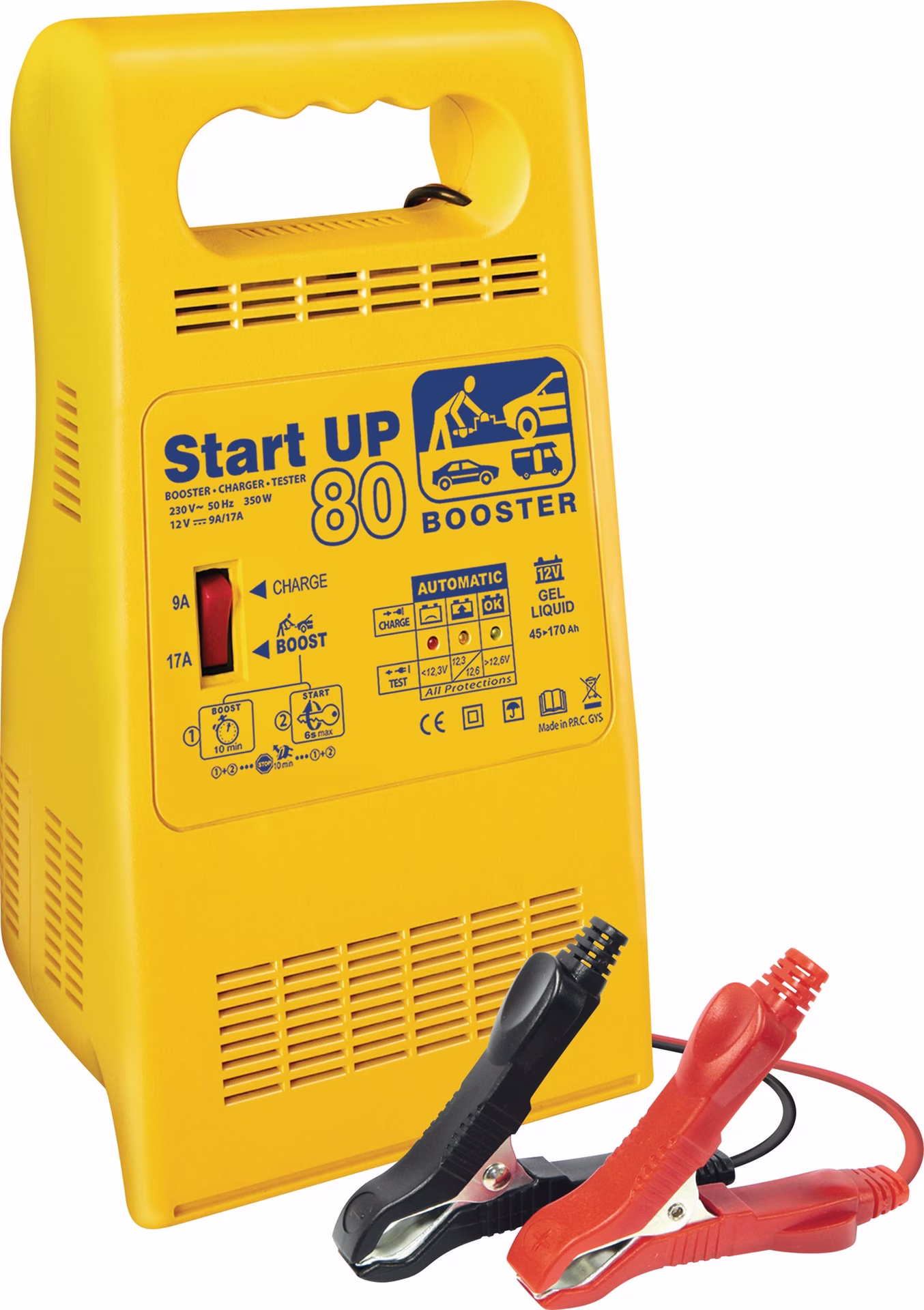 Batterieladegerät START UP 80 12 V 9-17 A