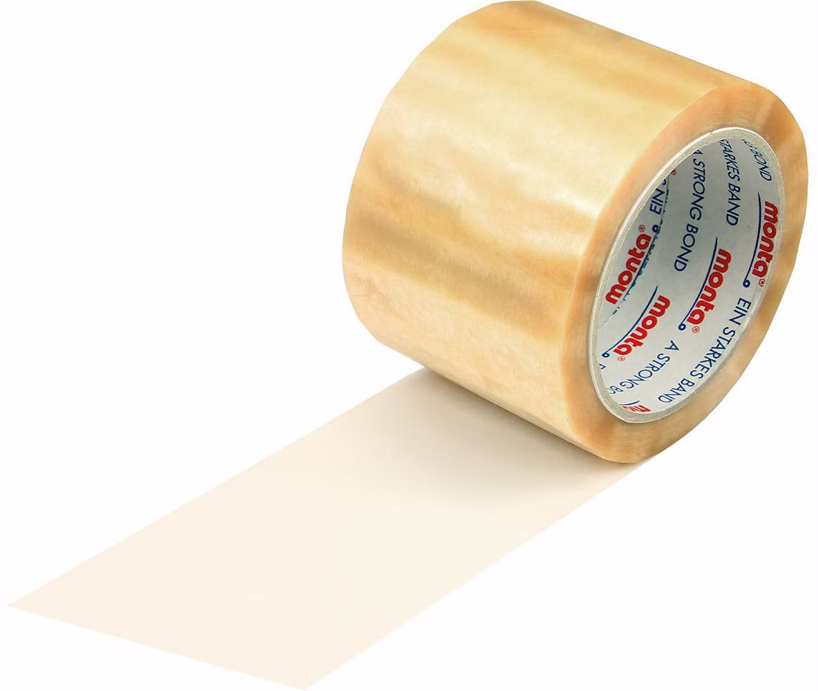 Klebeband monta Breite 75mm Länge 66m PVC leise