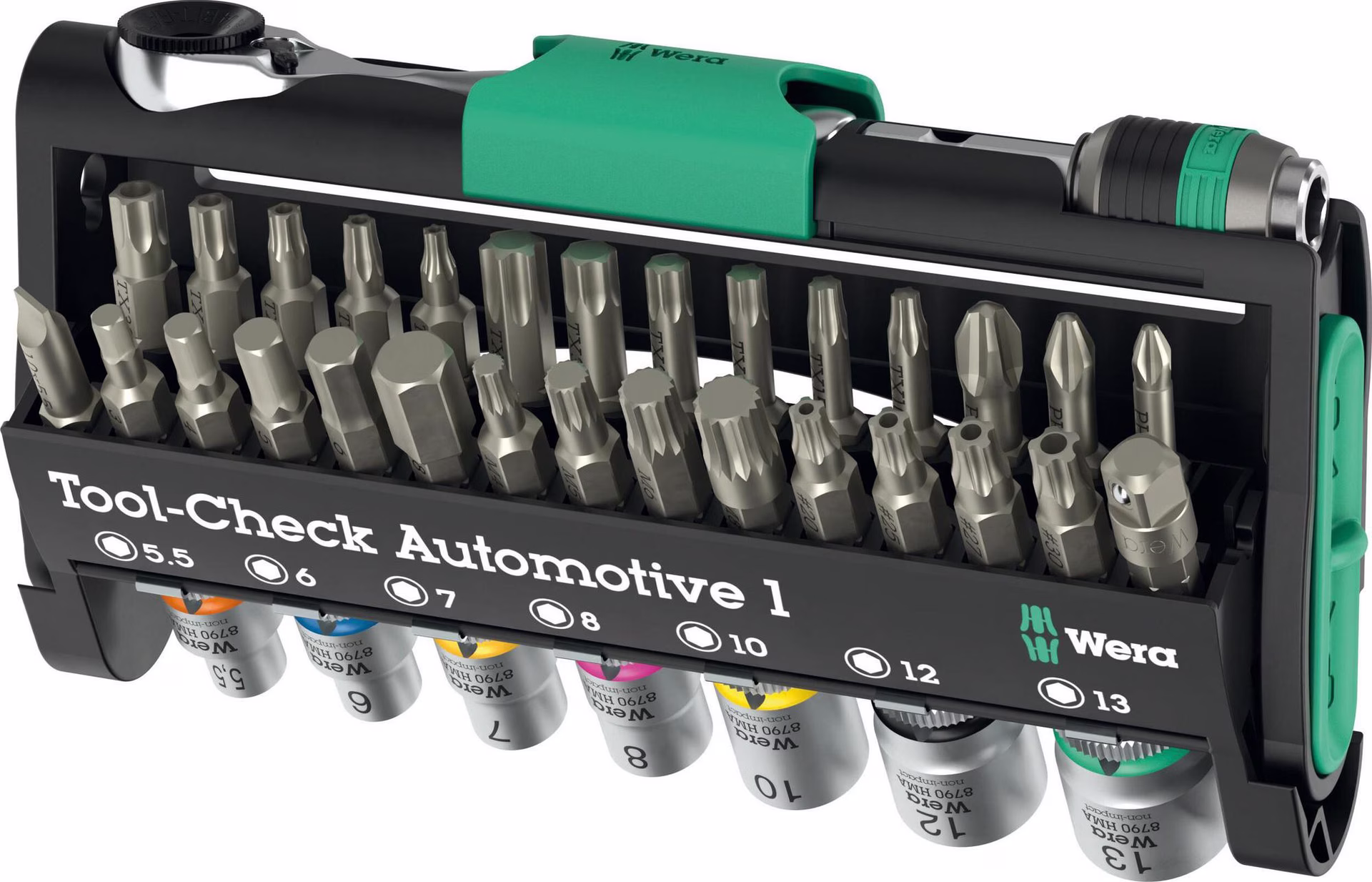 Bitratschensatz Tool-Check Automotive 1 38-teilig