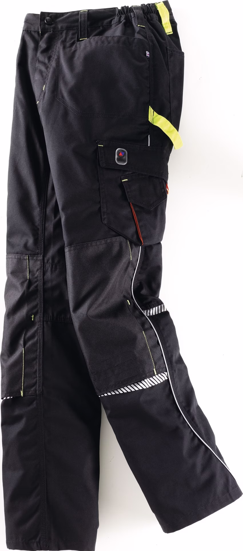 Bundhose Terrax Workwear schwarz/limette