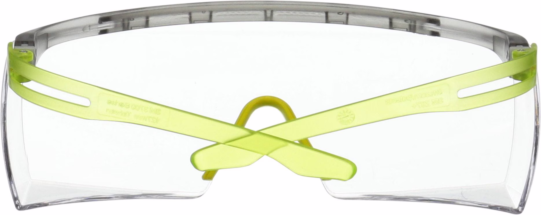 Schutzbrille SecureFit™ 3700 EN 166,EN 170 Bügel grau/lindgrün,Scheibe klar