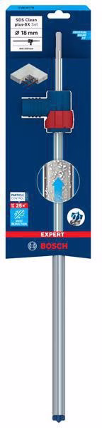 Hammerbohrer-Set EXPERT SDS Clean plus-8X D.18mm Gesamt-L.550mm Arbeits-L.400mm