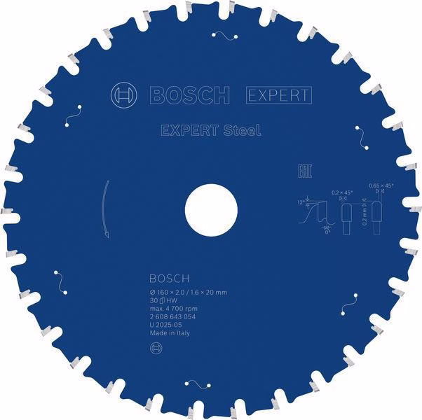 Kreissägeblatt Expert for Steel AD 230mm Z.48 Bohr.25,4mm Schnitt-B.2mm