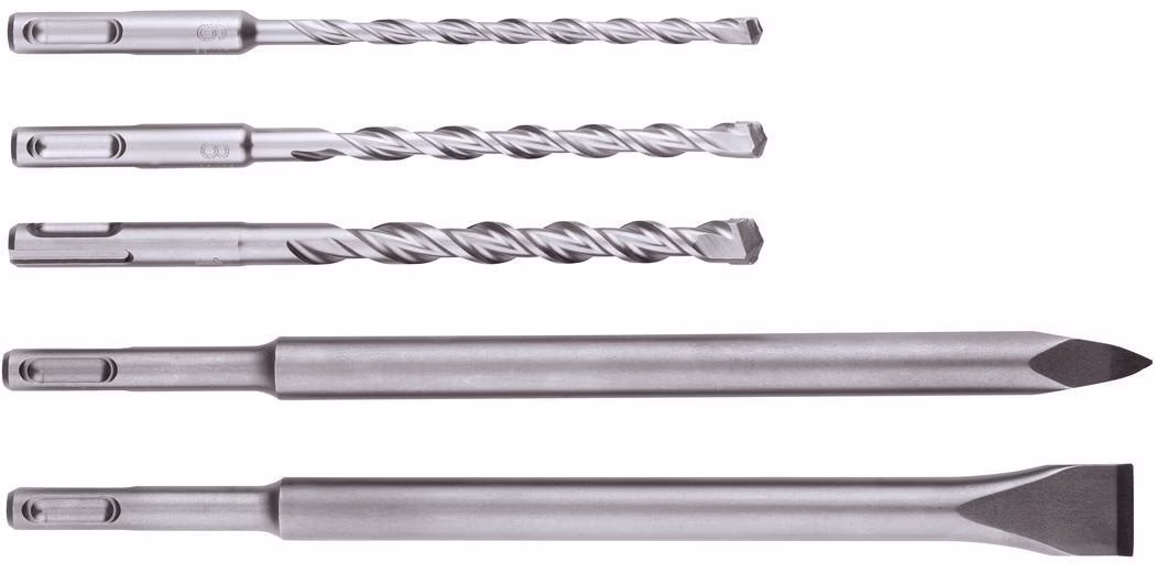 Bohrer-/Meißelsatz SDS-plus 5teilig