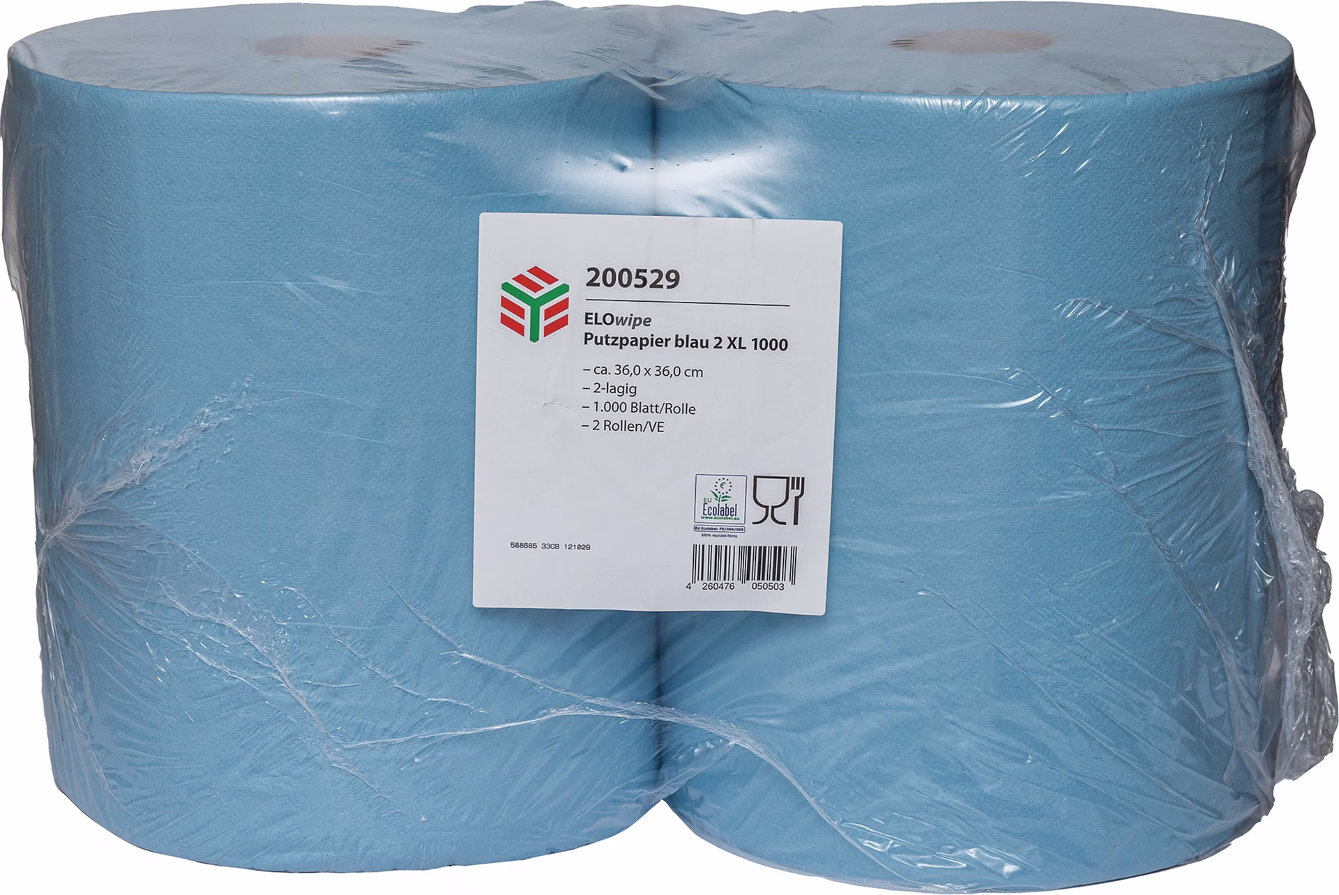 Putztuch ELOwipe XL blau Rl.à Bl