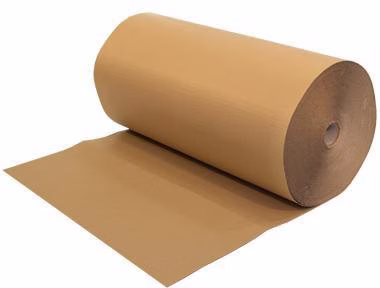 Wellpappe Breite 1000mm Länge 70m Gewicht 80g/qm 3-lagig braun B-Welle