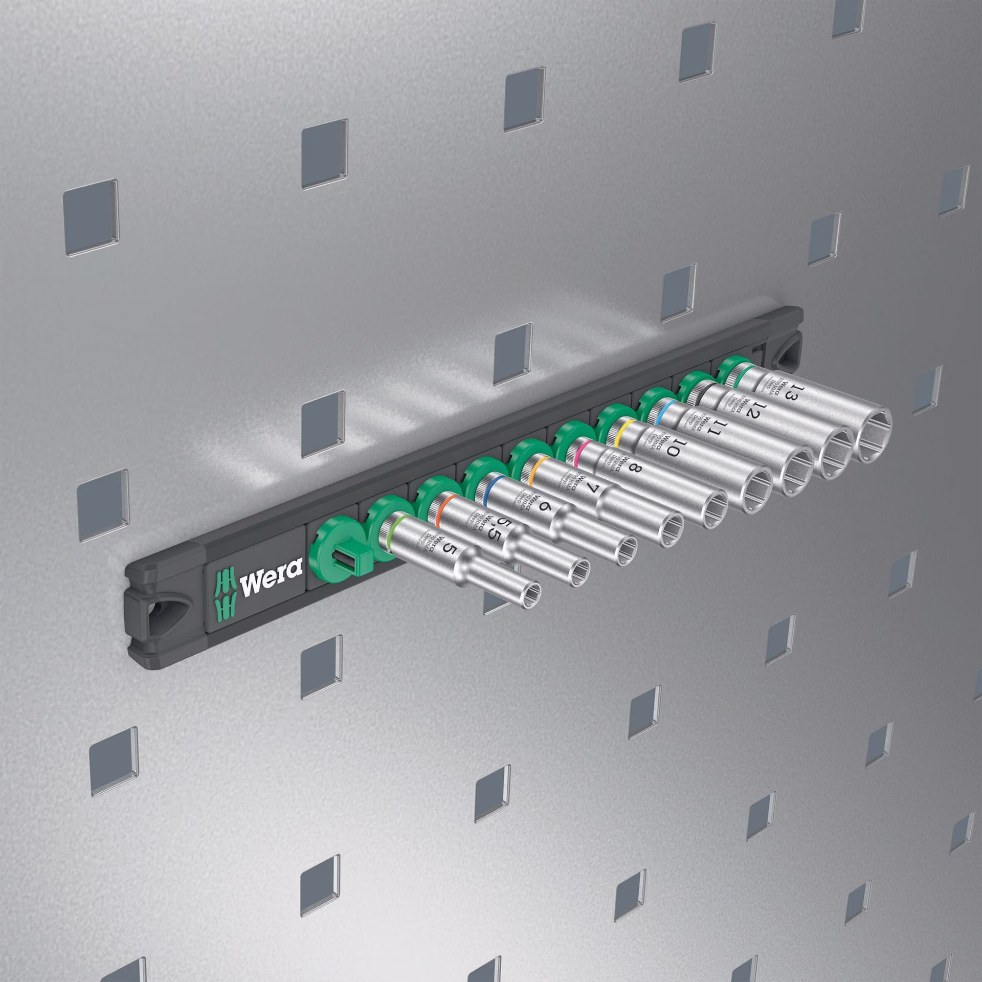 Steckschlüsseleinsatzset Deep 1 9-tlg.Antr.6,3mm (1/4) Zoll