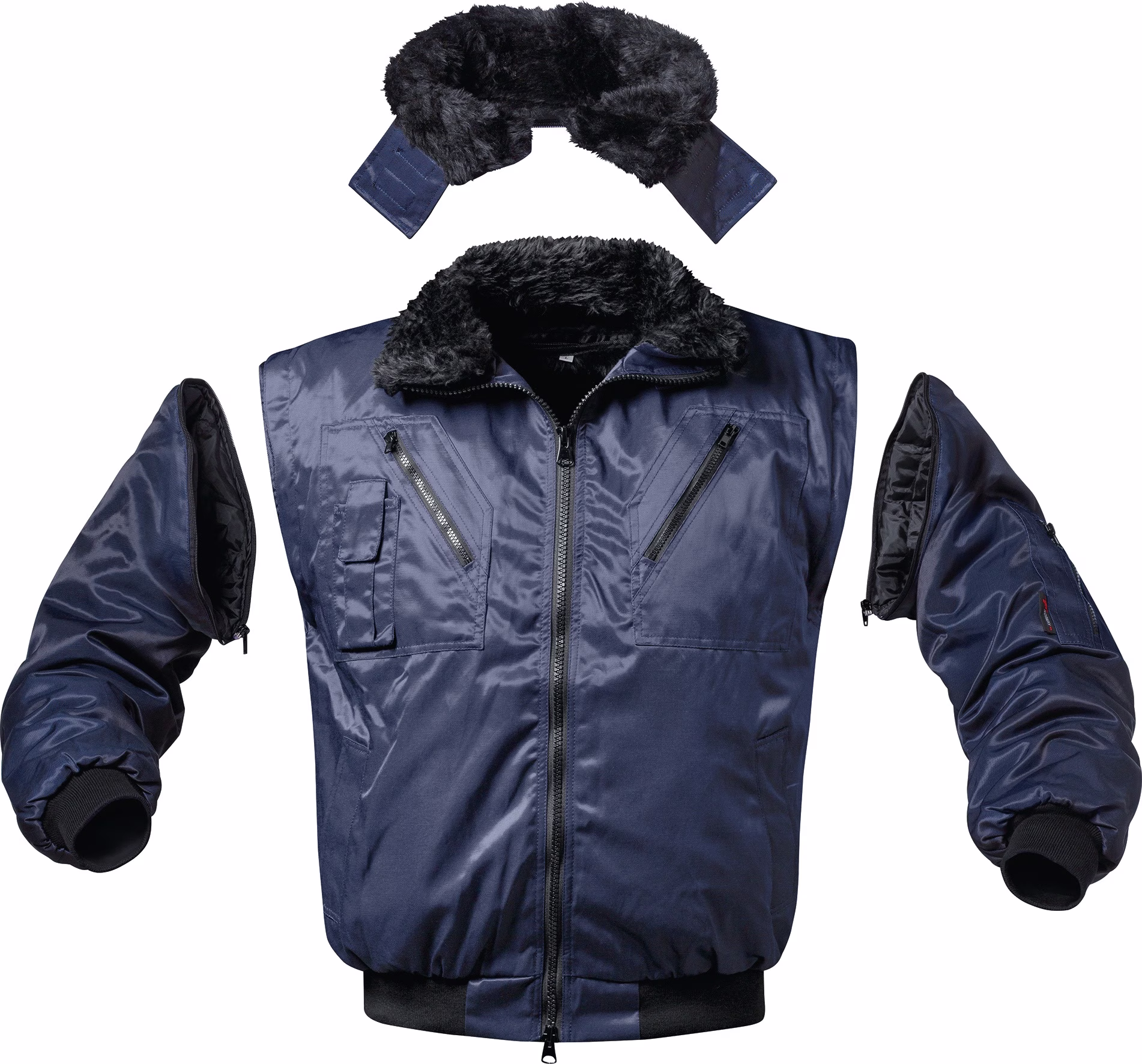 Pilotjacke ÖSTERSUND 4-in-1 Gr.XXXL marine
