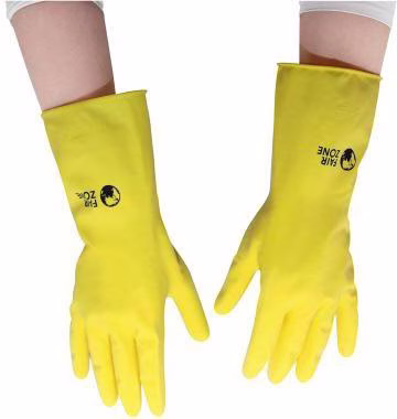 Gummihandschuh H2825 M gelb 1Paar