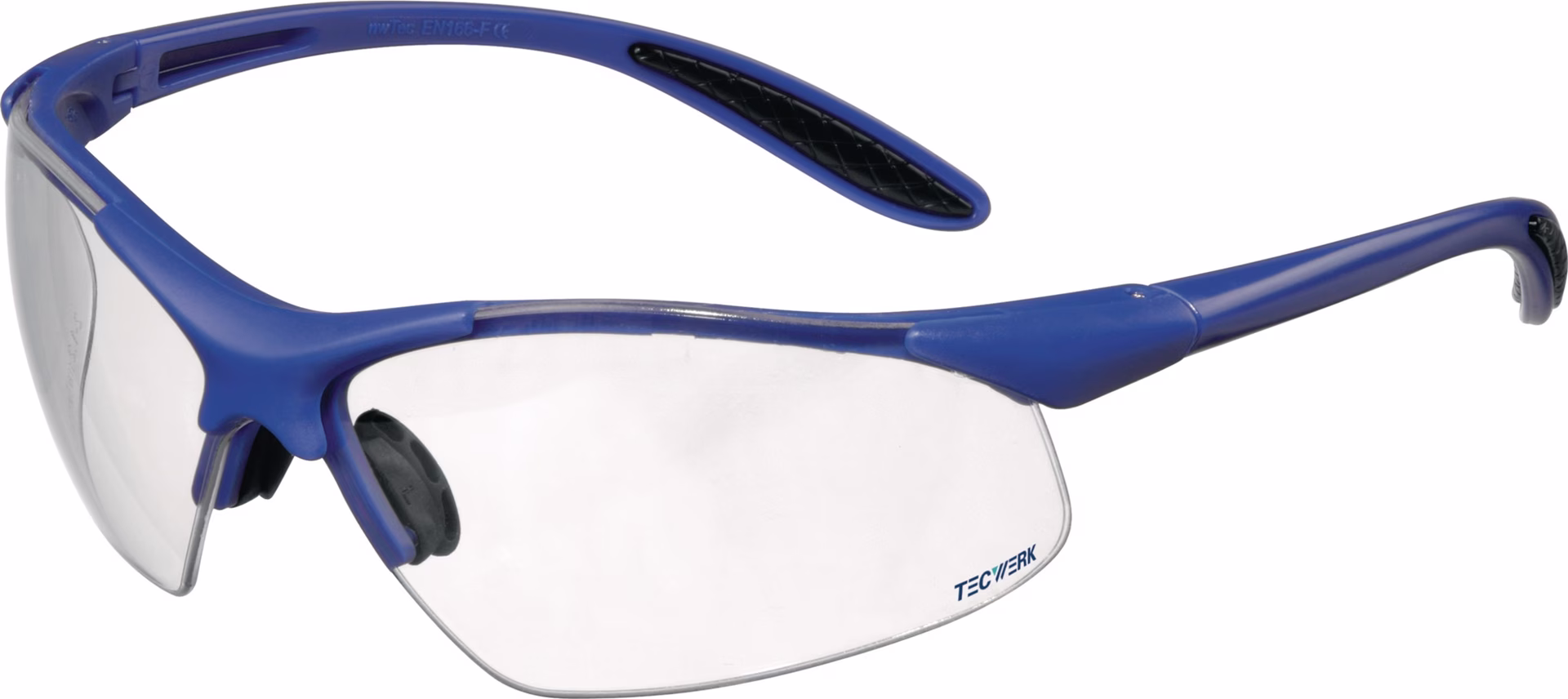 Schutzbrille DAYLIGHT PREMIUM EN 166 Bügel dunkelblau,Scheibe PC