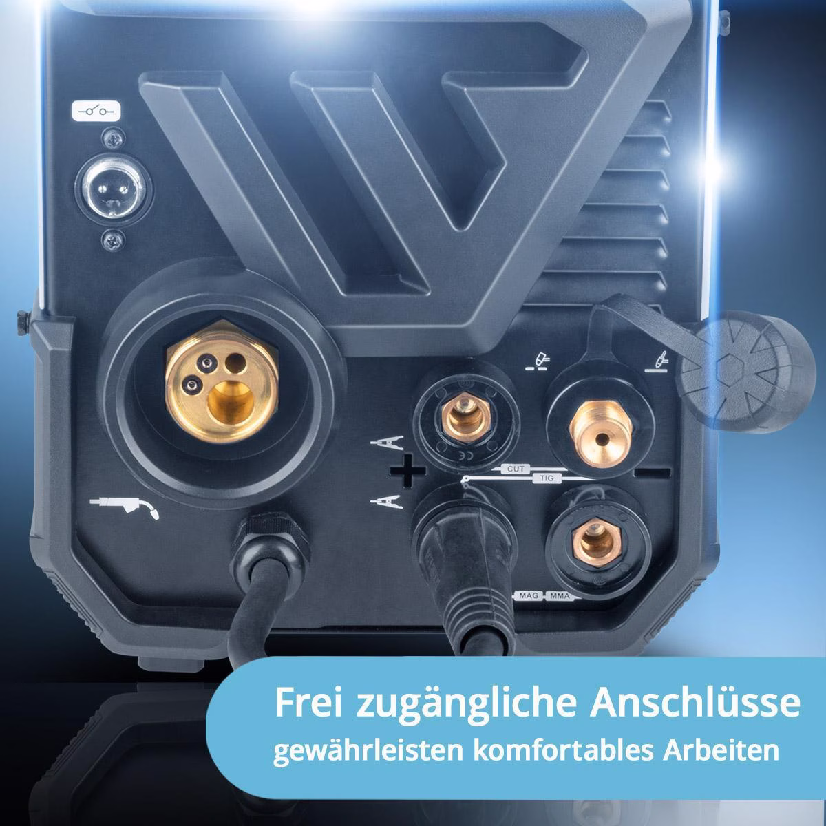 Inverterschweißgerät CTM-416 PULS Pro Einzelgerät m.Zub.20-160 A