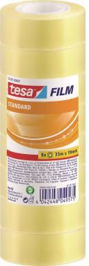 Klebefilm 57207-00001 19mmx33m 8 St./Pack.