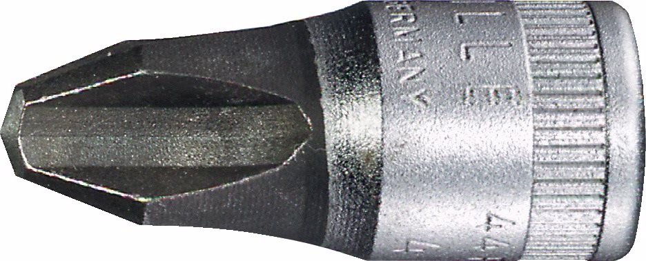 Steckschlüsseleinsatz 44 P 1/4 ″ PH Länge 28 mm STAHLWILLE