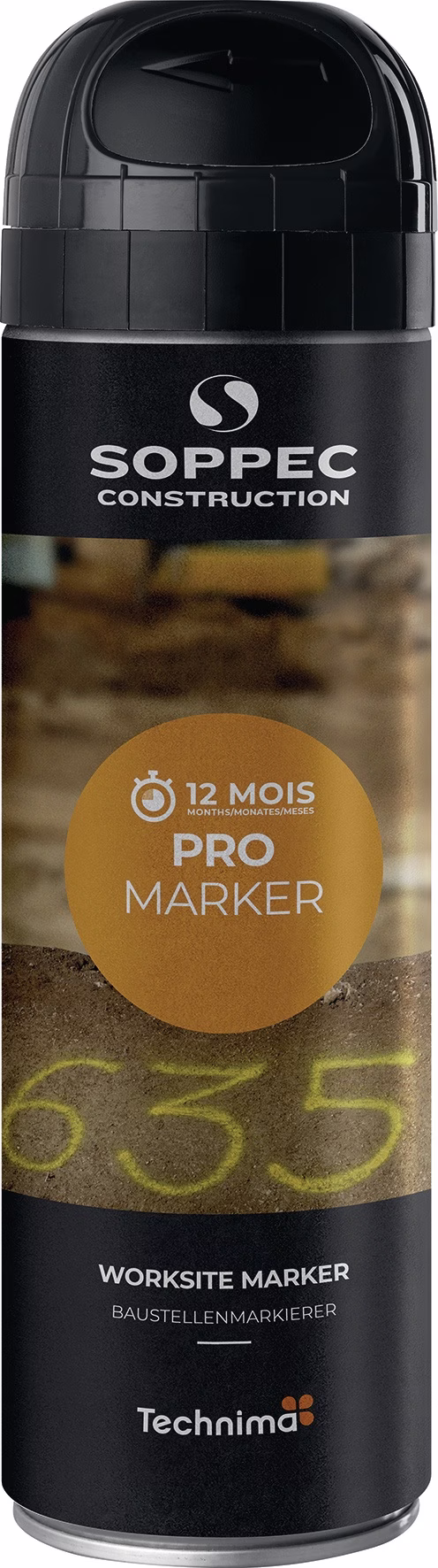 Baustellenmarkierspray Pro Marker 500ml Spraydose