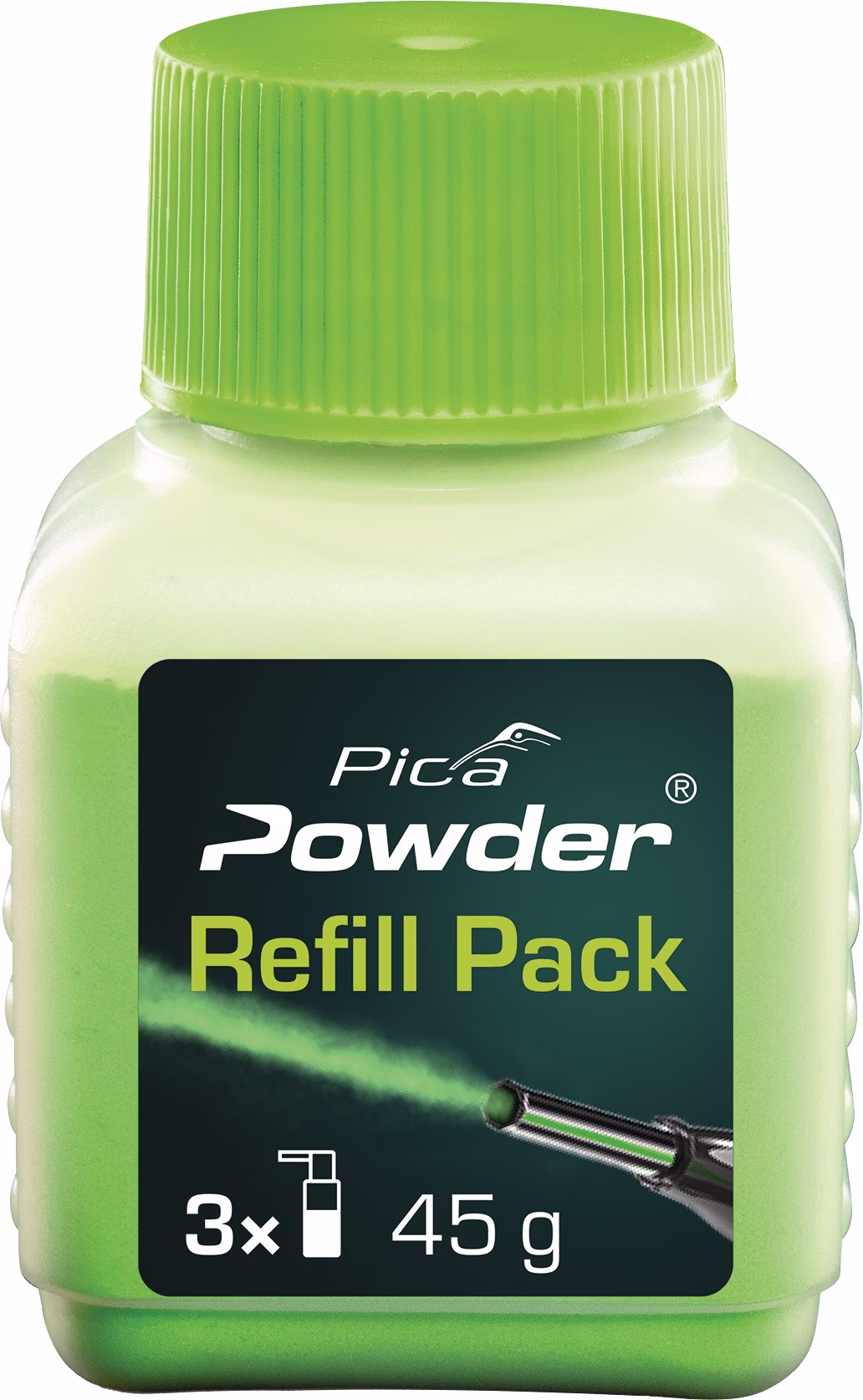 Nachfüllpulver Pica Powder grün