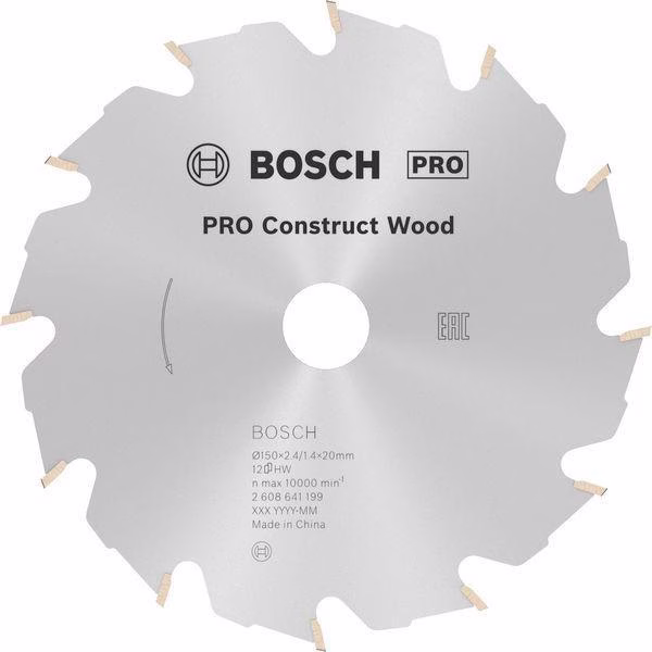 Kreissägeblatt Construct Wood AD 450mm Z.32 HB Schnitt-B.3,8mm