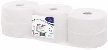 Satino Toilettenpapier 029180 1.100Bl. 2lagig RC hochweiß 6St.