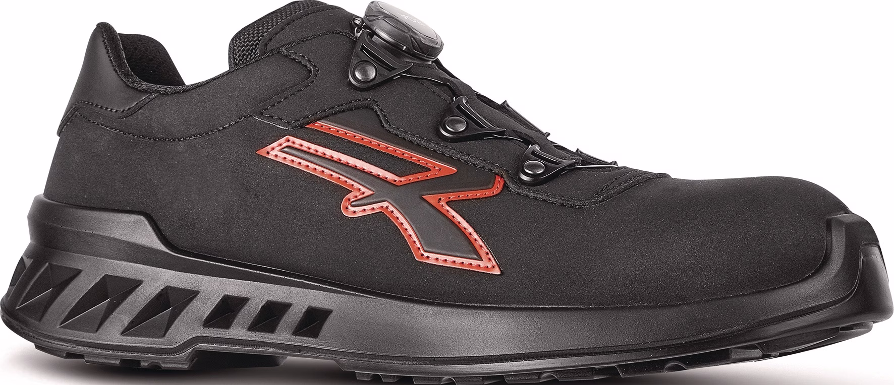 Sicherheitshalbschuh Caesar W.11 schwarz/rot S3S CI FO SR ESD