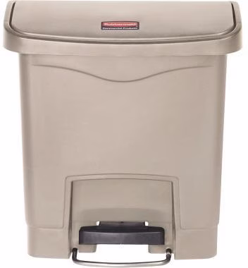 Tretabfalleimer Slim Jim 1883455 Kunststoff 15l beige