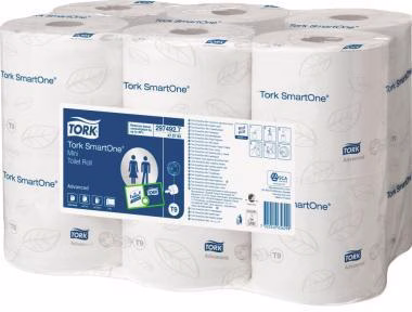 Toilettenpapier Smart One Mini 472193 ws 12 St./Pack.