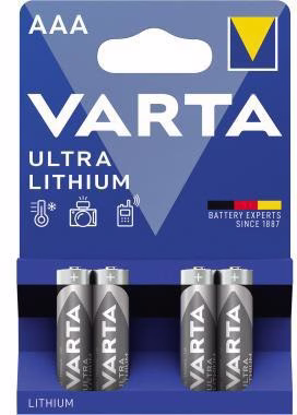 Batterie 6103301404 AAA Micro 1,5V 4 St./Pack.