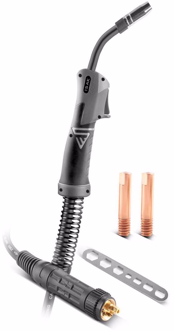 Schweißbr.AK15/MB15 Gaskühlung 5m
