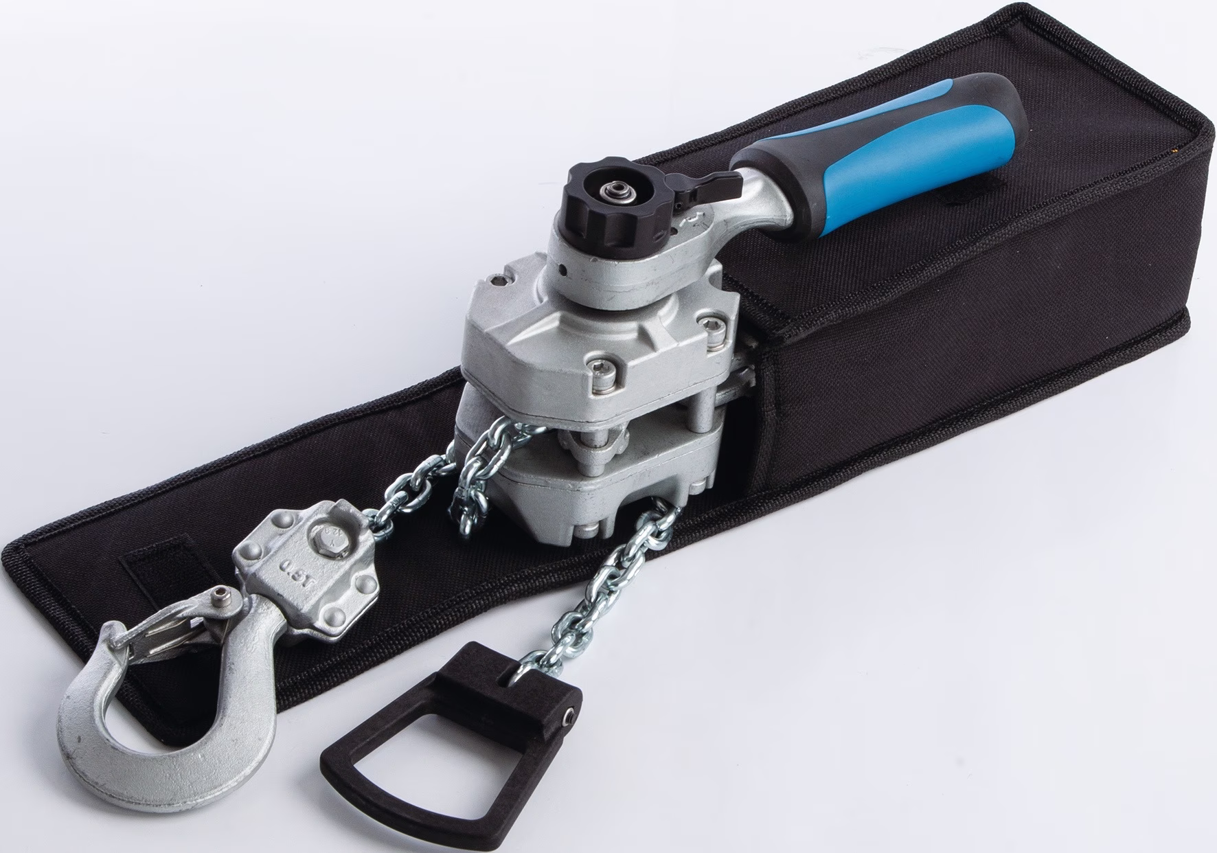 Hebelzug mit automatischer Lastdruckbremse Gehäuse aus Alu-Druckguss PLANETA