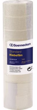 Klebefilm 5846 19mmx10m transparent 8 St./Pack.