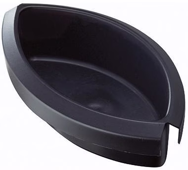 Abfalleinsatz 1835-13 1l Kunststoff schwarz