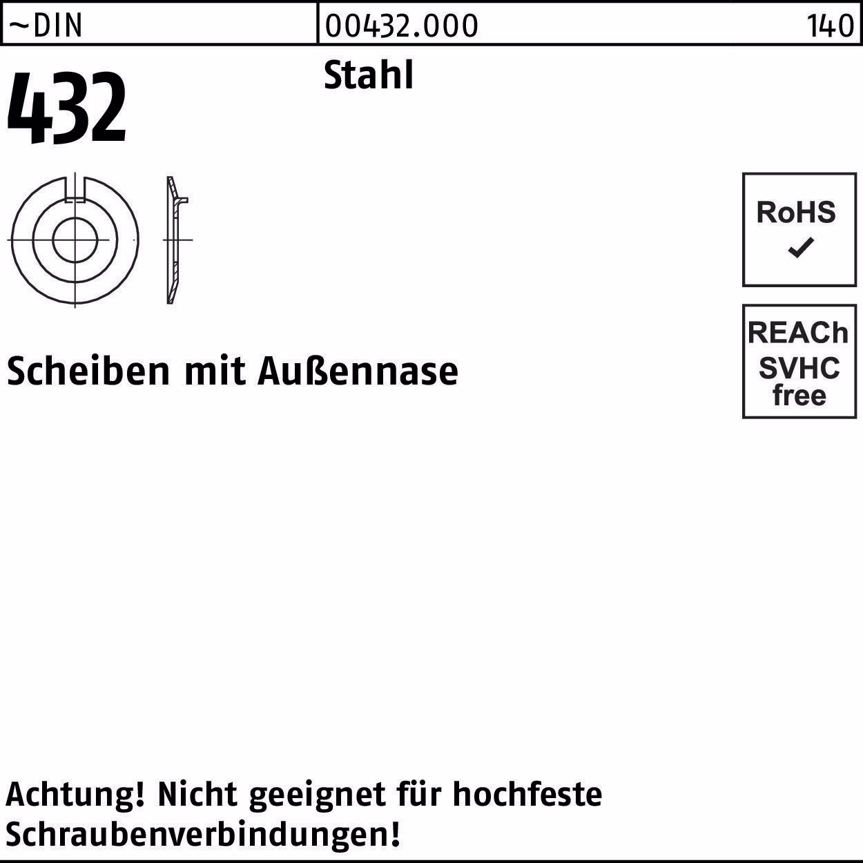 Scheibe DIN