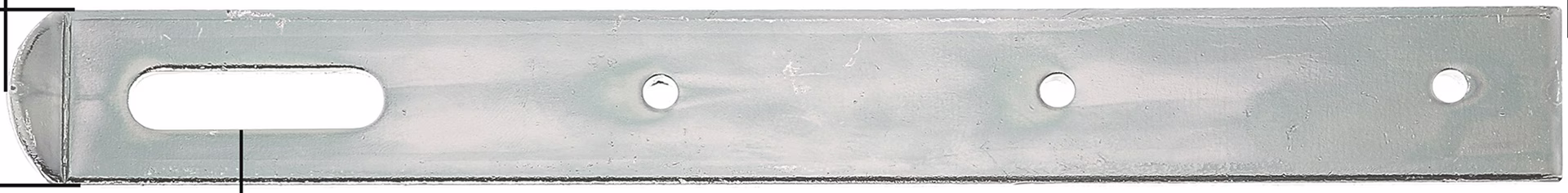 Überfalle L.250x30mm B.30mm STA galv.verz.d.pass