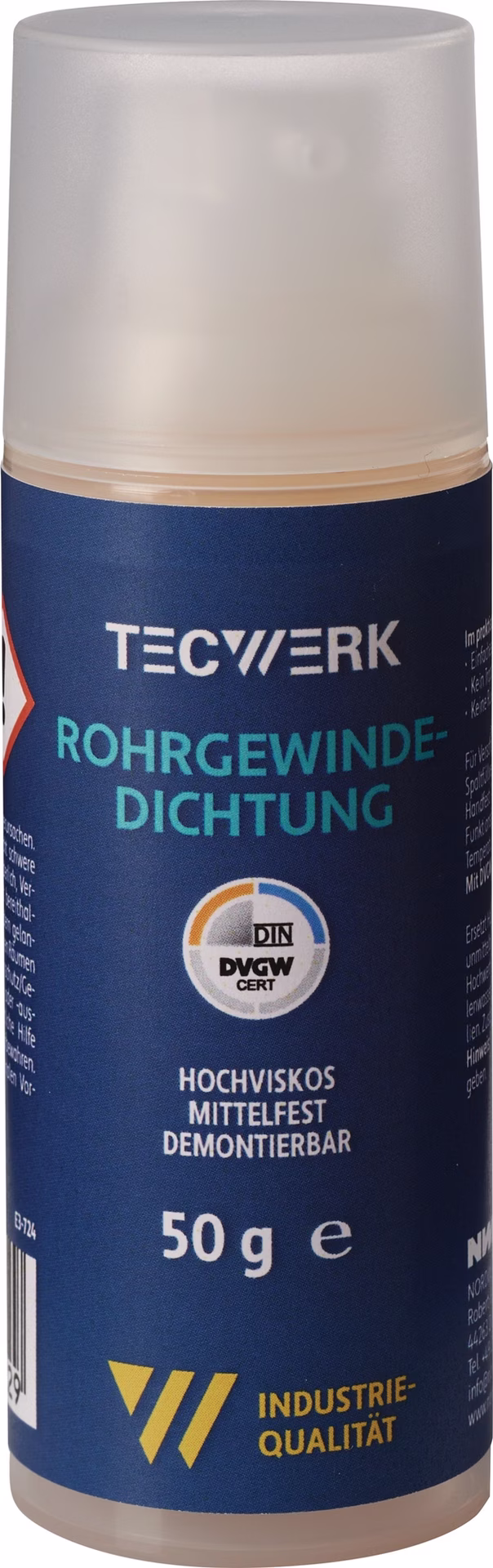 Rohrgewindedichtung mf.hv.gelb 50g Pumpdosierer