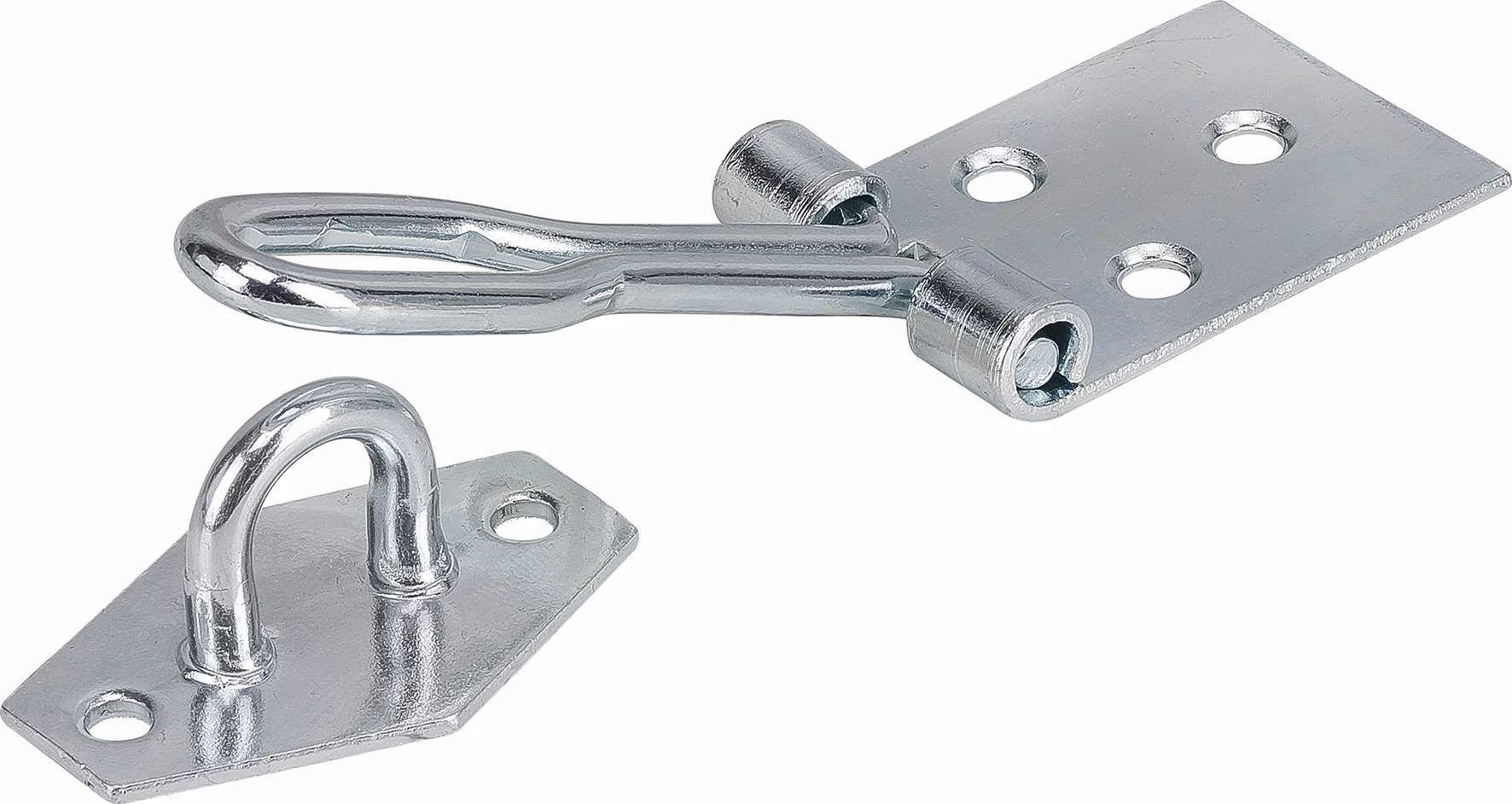 Drahtüberfalle L.80mm B.22mm STA blau verz.m.Ösenplatte