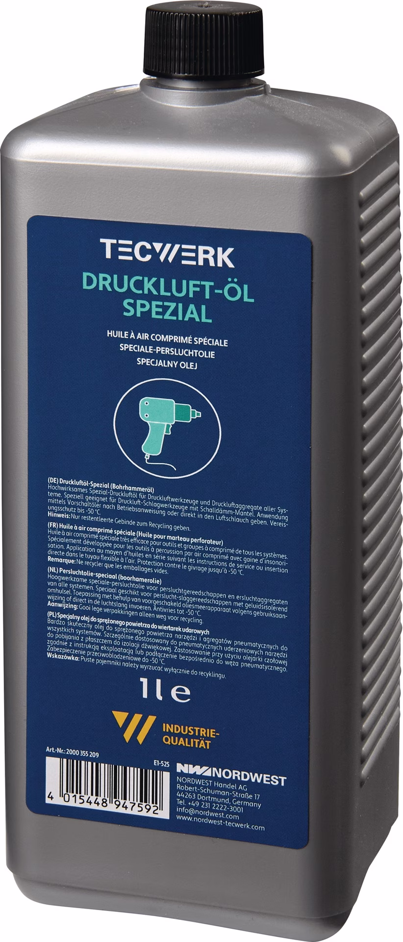 Druckluftspezialöl 1l Flasche