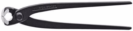 Monierzange L.220mm pol.schwarz atram