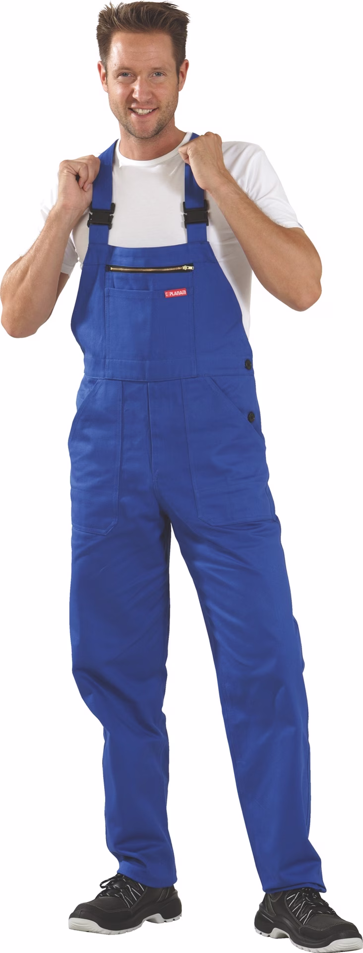 Latzhose BW 290 kornblumenblau