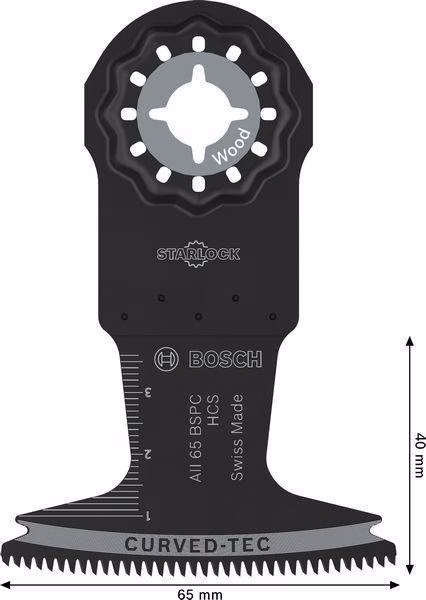 Tauchsägeblatt AII 65 BSPC B.65mm Eintauch-T.40mm Starlock 1er Pk