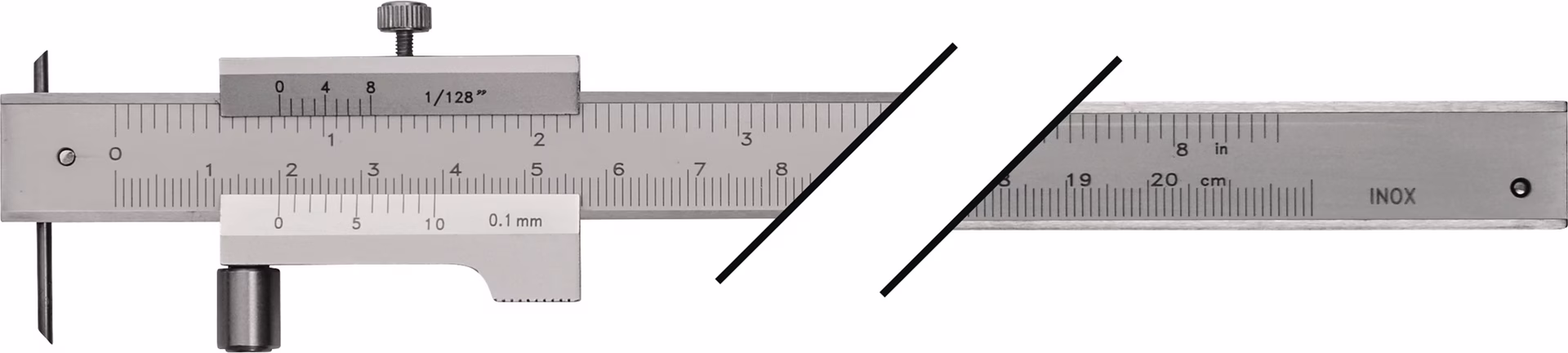 Streichmaß m.Laufrolle