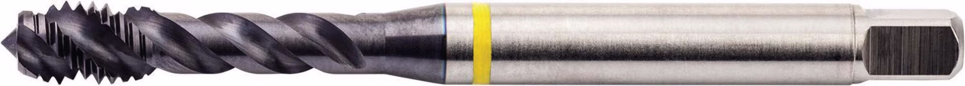 Maschinengewindebohrer DIN 371C E412 M3x0.5mm HSS-E-PM TiAlN/Top-beschichtet 3XD