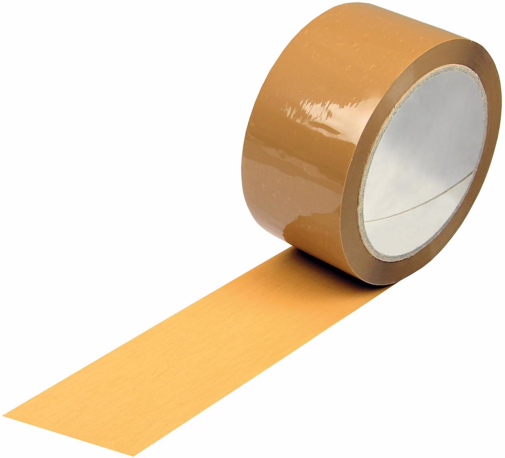 Klebeband Breite 50mm, Länge 66m, Stärke 45µ PP braun Kautschuk-Kleber laut