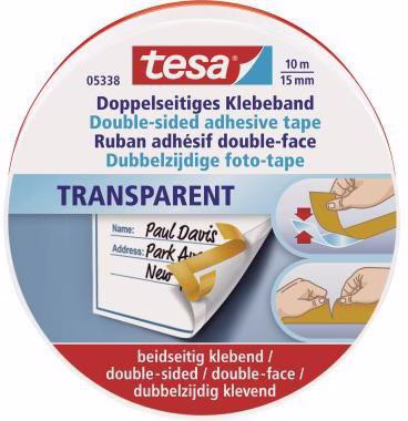 Bastelband 05338-00000 15mm 10m beidseitig klebend Metalldose