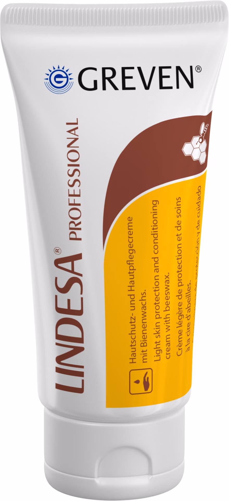 Hautschutz-/pflegecreme LINDESA® PROFESSIONAL 50ml zieht schnell ein,silikonfrei
