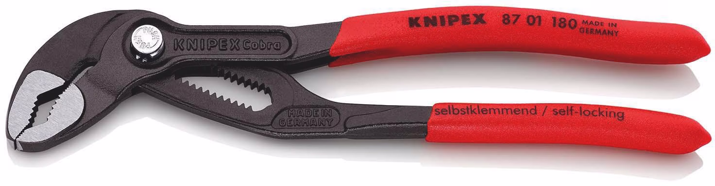 Wasserpumpenzange Cobra® pol.Ku.-Überzug