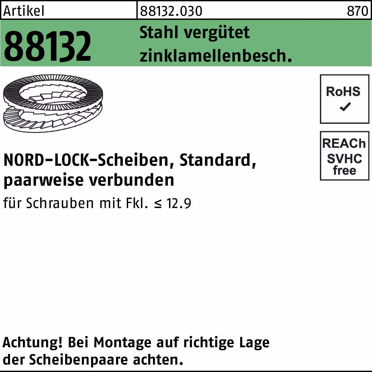 Unterlegscheibe R 88132